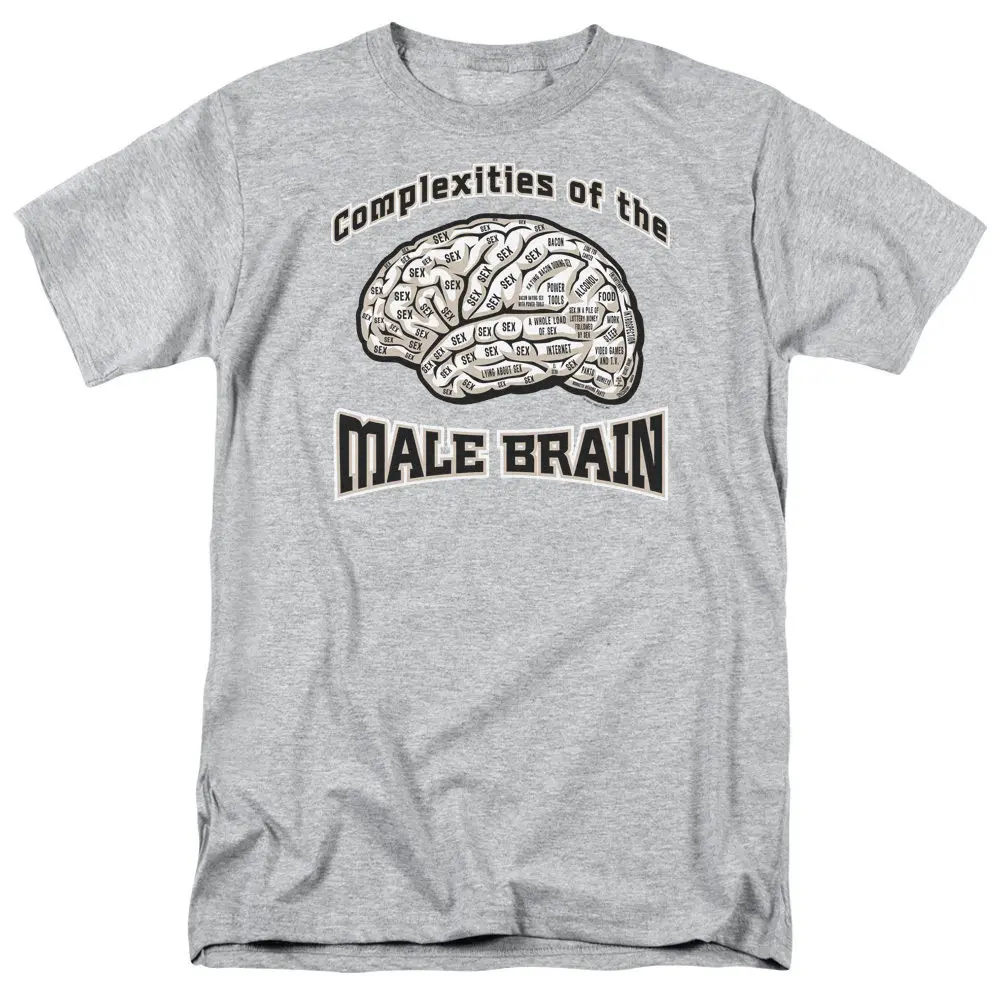 2019 Fashion Hot COMPLEXITIES OF THE MALE BRAIN (Sex ) Adult T-Shirt All Sizes Tee shirt | Мужская одежда
