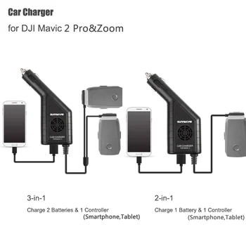 

Car Charger For DJI Mavic 2 Pro Intelligent Battery Charging Hub Mavic 2 Zoom Connector USB Adapter Multi Battery Car Charger