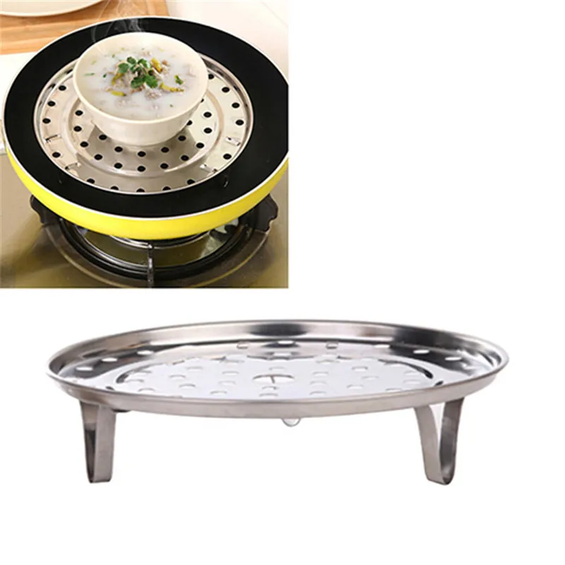 

New arrival Pot Steaming Tray Stand Cookware Tool Kitchenware Stainless Steel Steamer Rack Insert Stock