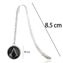 Закладка Assassin's Creed, черный флаг, логотип, Unity Arno, символ, подвеска, Chronicles Assassins Creed, фигурка Ezio Auditore Odyssey, карта