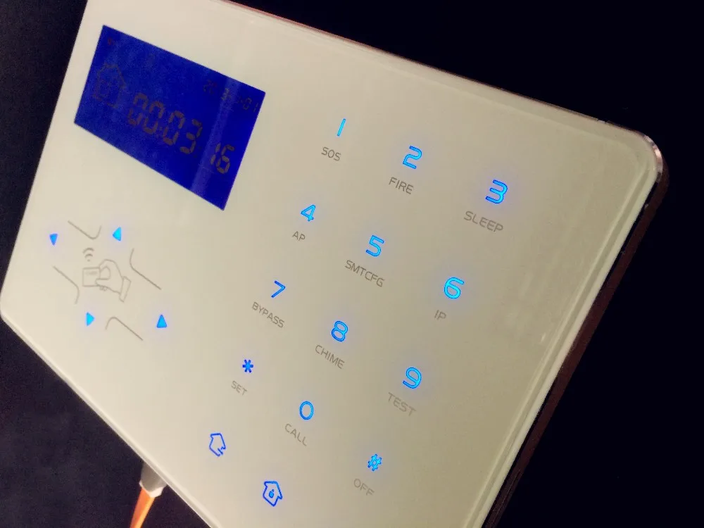 Big Discount 433/868Mmhz Wifi GSM Alarm System Wifi Network Home Alarm GSM Smart Security Alarm System