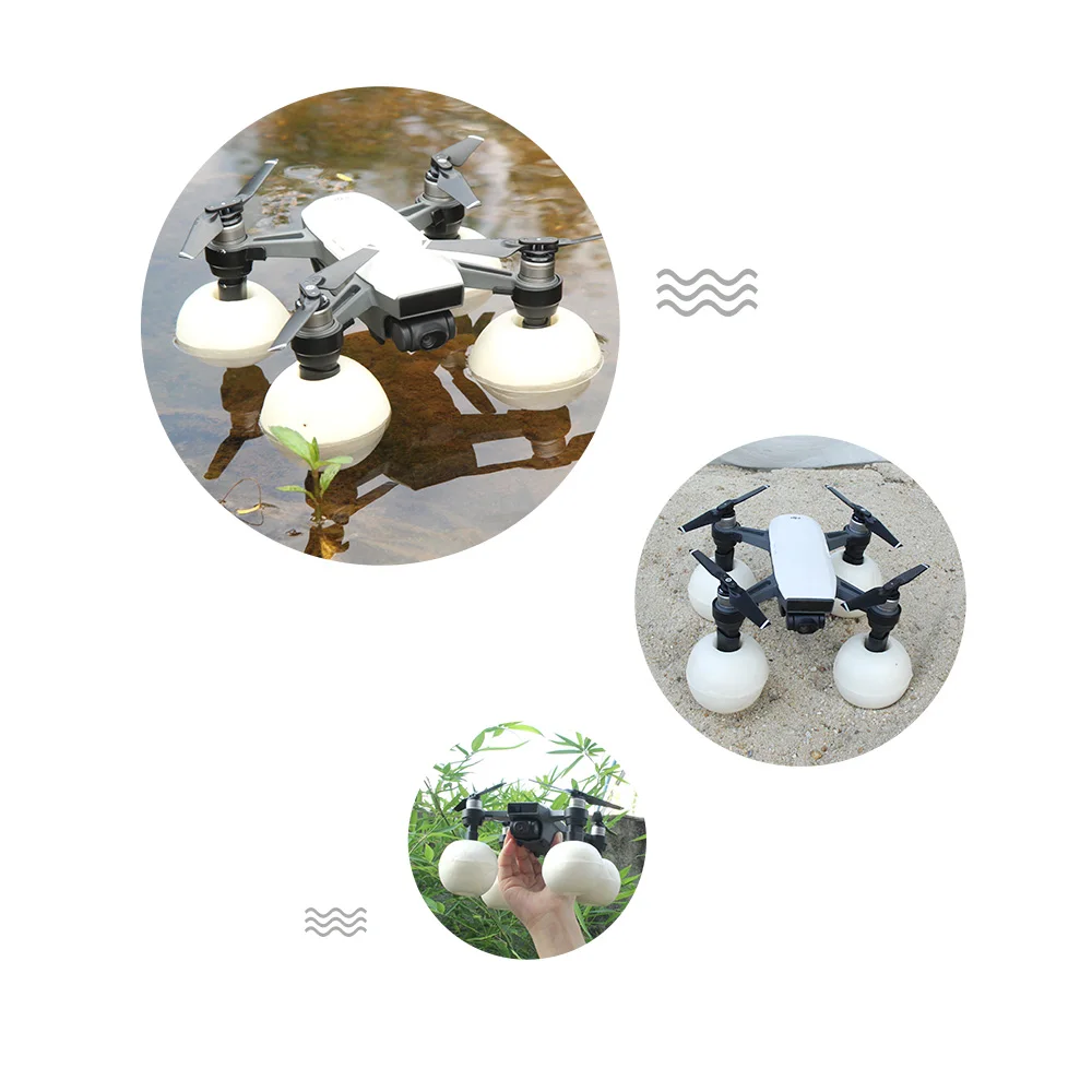1 set Base Lamp shade Protective Landing Gear Increased extension Bracket For DJI Spark Accessories 1 (18)