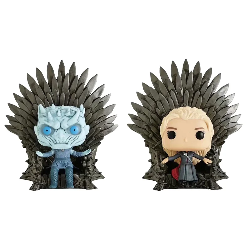 

FUNKO POP Game of Thrones Daenerys Throne Action Night's King Throne Action Figures with Official Box D15