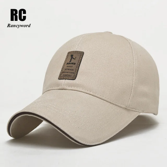 Brand Baseball Cap Men Cotton Casual Sports Golf Hats For Men Golf