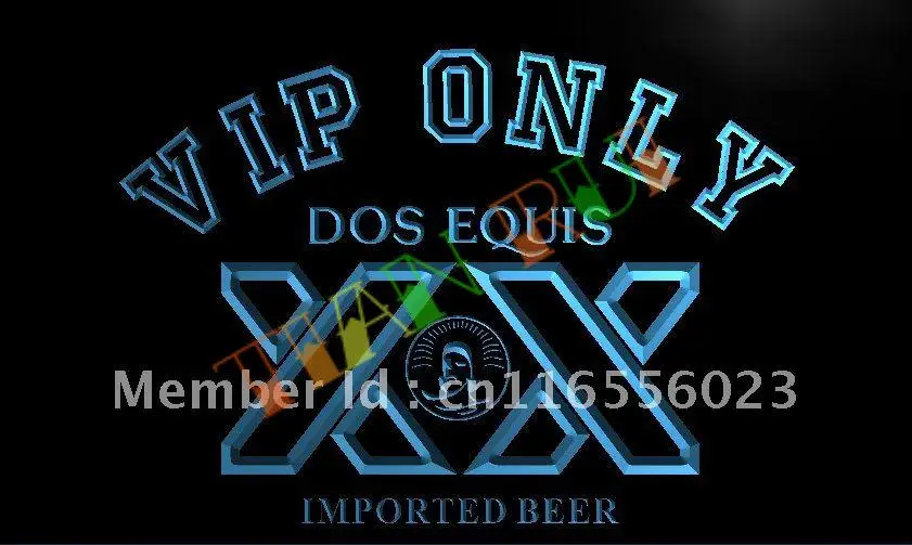 

LA420- VIP Only Dos Equis Beer LED Neon Light Sign