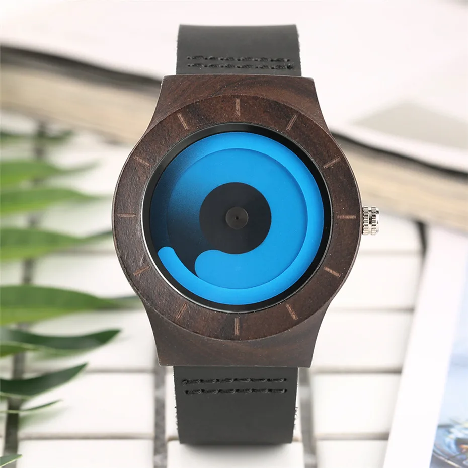 Creative watches wooden case07