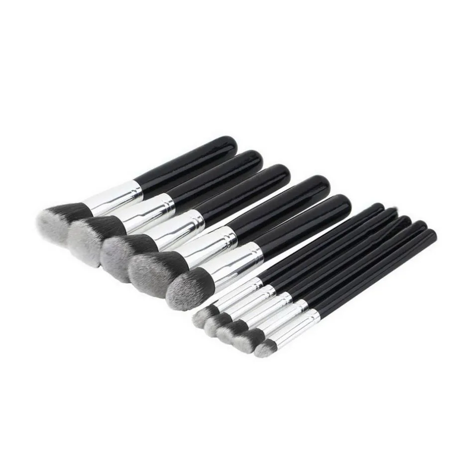 

Superior Professional Soft Cosmetic Make up Brush Set Woman's Toiletry Kit 10 Pcs/kit makeup make-up brushes kabuki brush tool