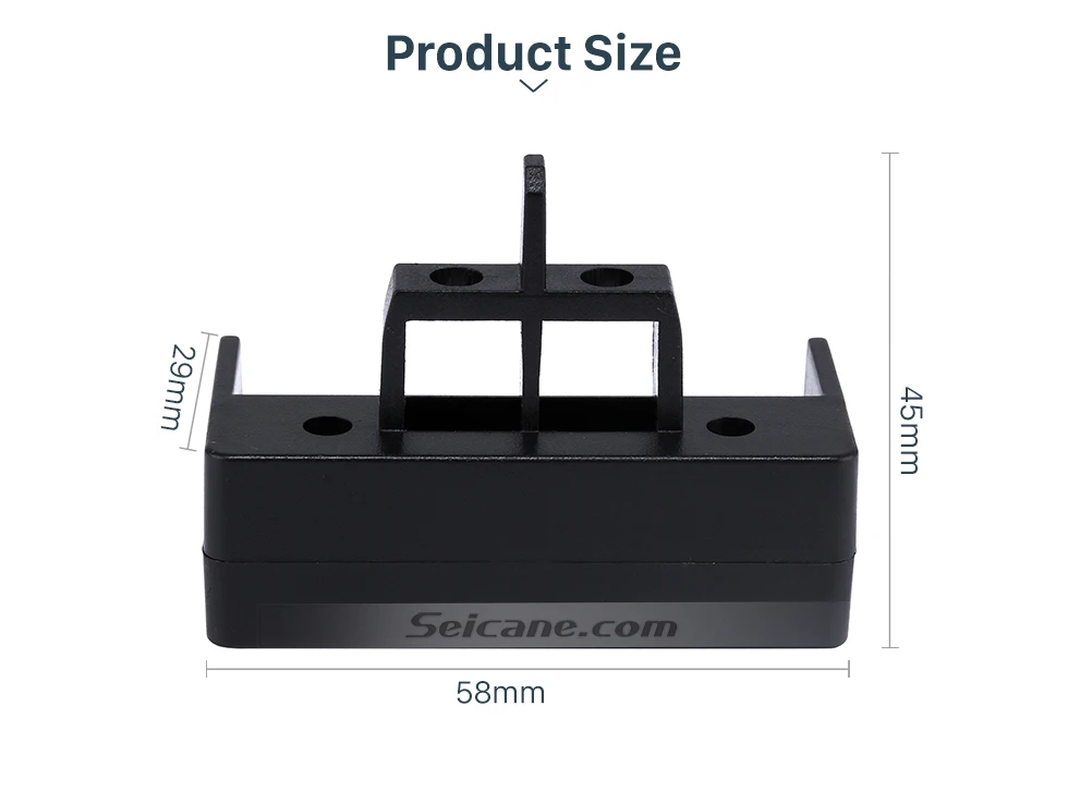 Seicane 1Din 2000+ AUDI A2 2000 AUDI A3 1999-2011 AUDI A4 1999-2004 AUDI A6 Car Radio Fascia Stereo Frame Panel Installation Kit