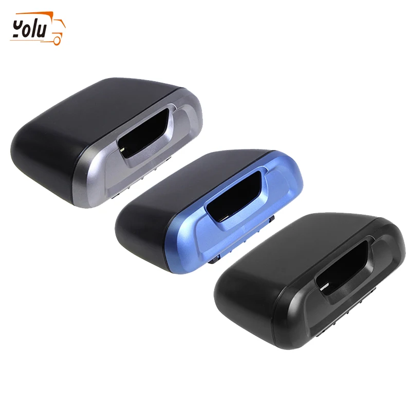 

YOLU Car Trash Can Mini Car Auto Rubbish Dustbin Trash Can Garbage Dust Case Box Car Storage Case Auto Trash Bin Car Accessories