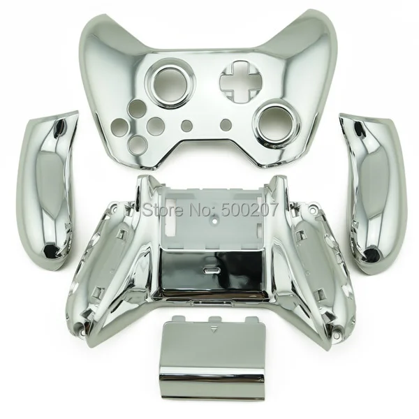 

Free Shipping Chrome Silver Housing Replace Parts For Xbox One Controller Shell