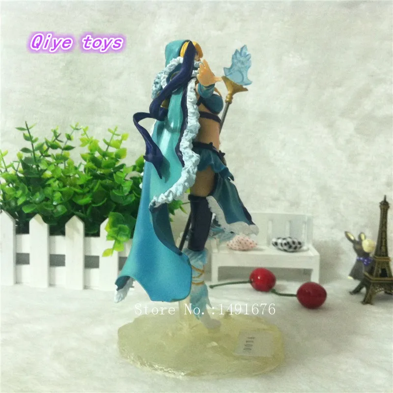  22cm Dota Crystal Maiden Action Figure DOTA2 Action Figure dolls Inscribed Dragonclaw Hook Dota Toy