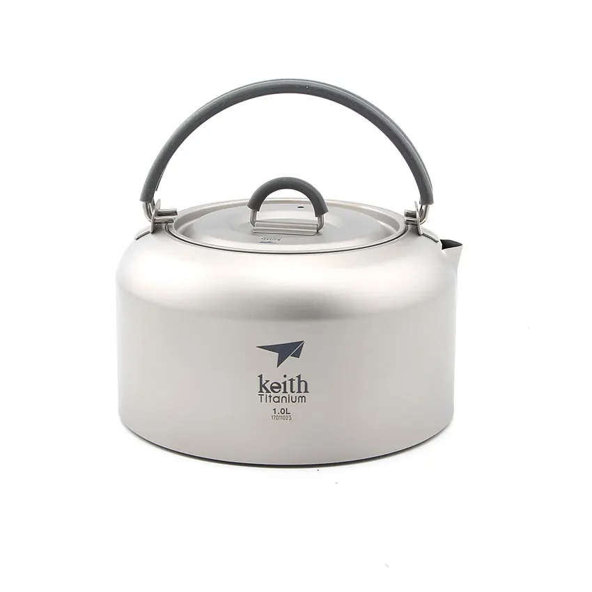 Keith Ti3900 de taza de té Camping taza de té hervidor de agua al aire libre hervidor de té de 1000 ml KA100