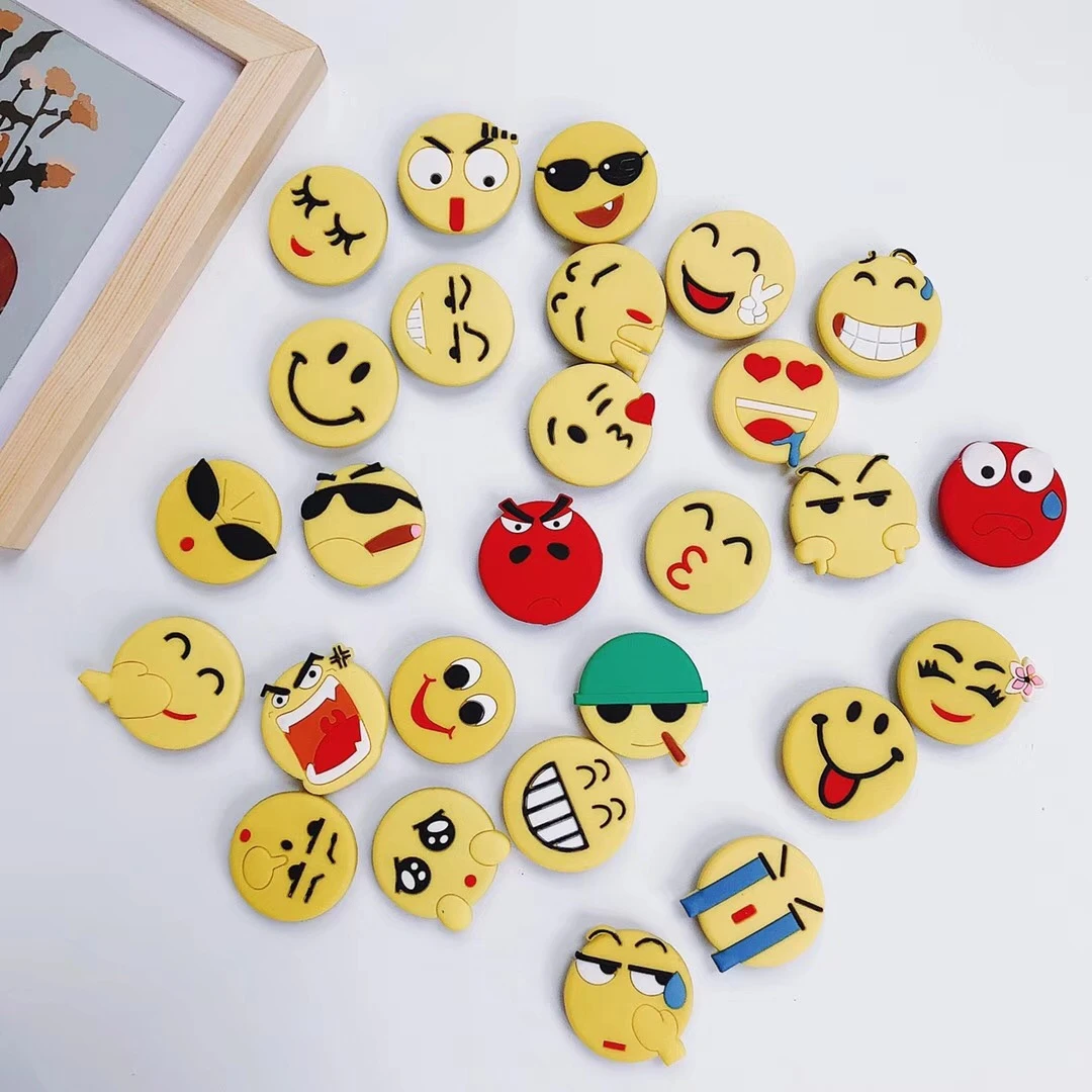 

Cartoon Cute Smiley expression Bracket base Holder Ring Expanding Stand Finger Support Phone holder Grip For iPhone Xiaomi