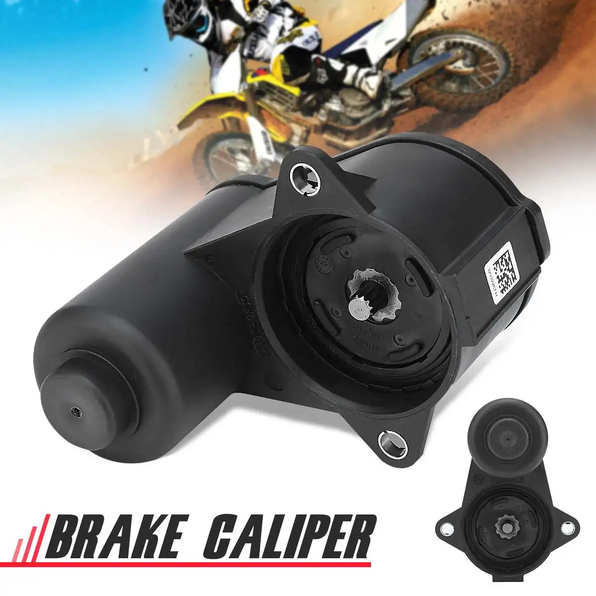 Brake Caliper Motor Rear Caliper Black For 12-TORX For VW For TIGUAN For AUDI Q3#3C0998281