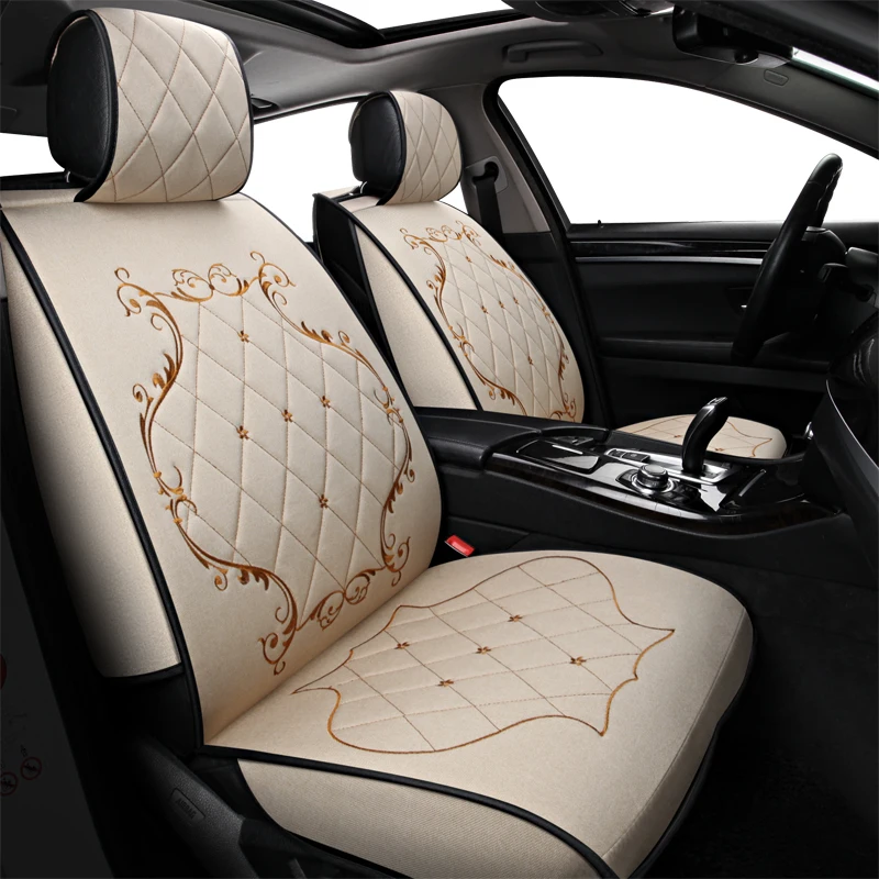 

ZHOUSHENGLEE Luxury car seats covers for volvo 850 s40 s60 s80 s80l v40 v50 v60 v70 xc60 xc70 xc90 of 2006 2005 2004 2003
