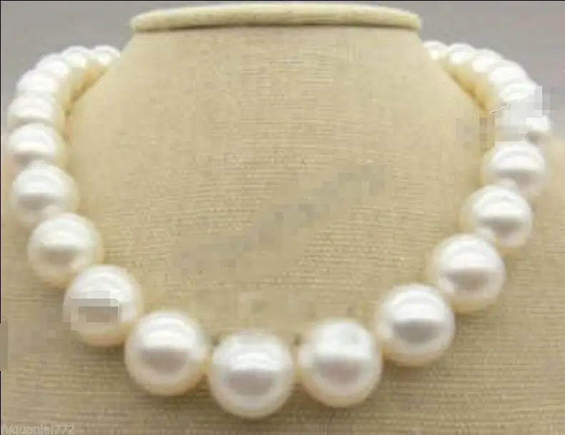 

Hot sale new Style >>>>>Natural 9-10MM Akoya White Pearl Necklace 18" AA+