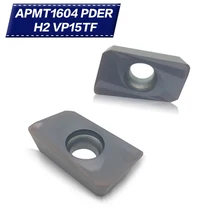 50PCS APMT1604 PDER H2 VP15TF Carbide Insert Lathe Milling Mill cnc tools milling cutter