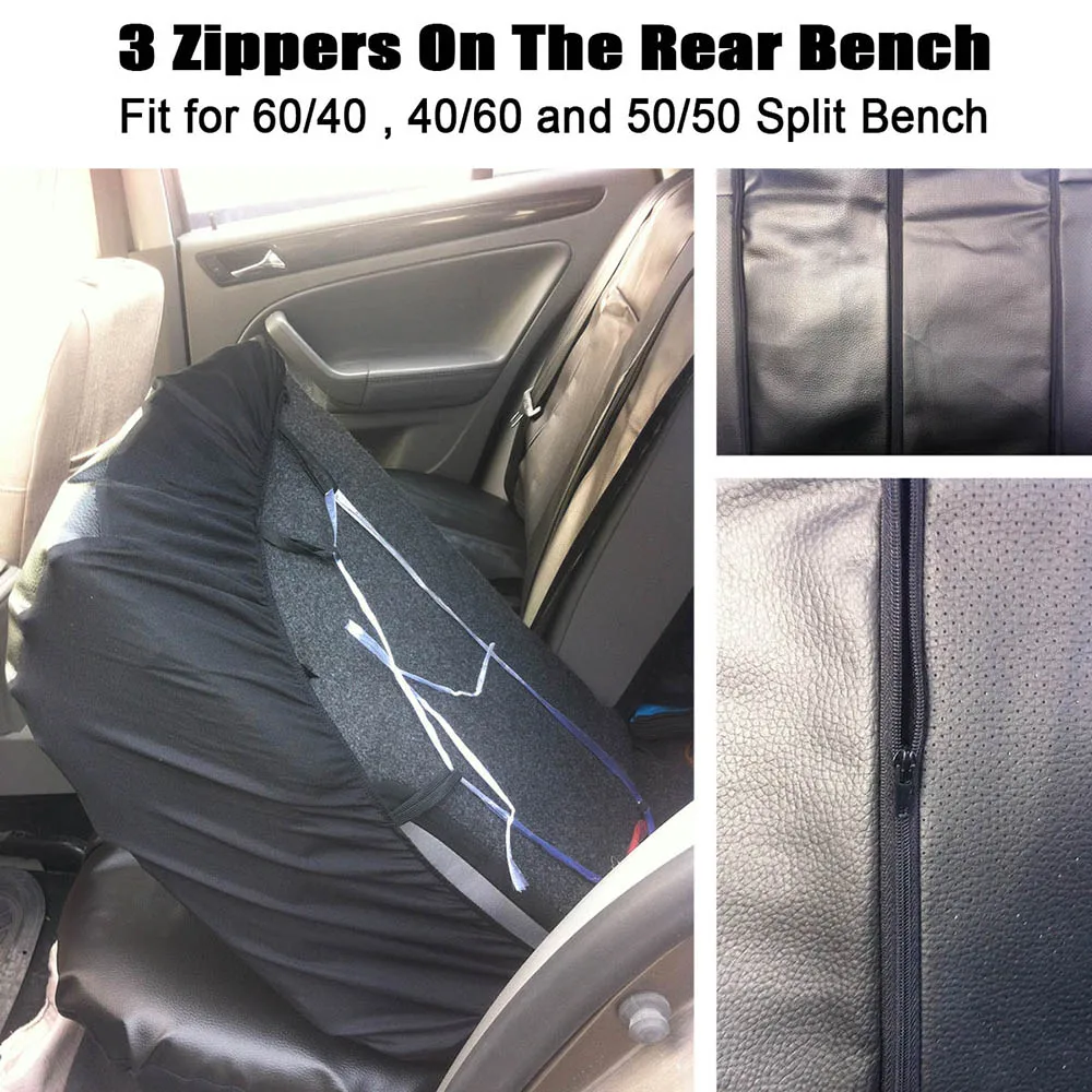 3 zippers