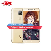 Original Letv LeEco Le Pro 3 X651 Dual Camera AI Edition Smart Phone Helio X23 Ten