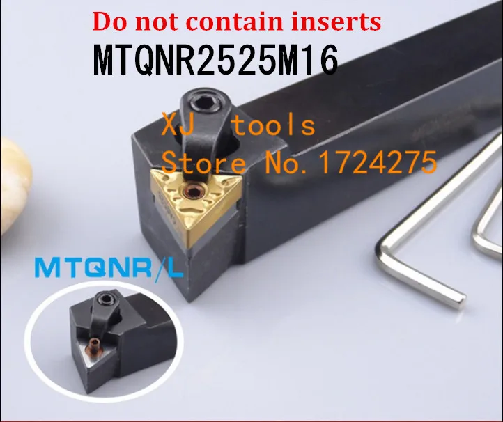 

Держатель токарного инструмента MTQNR2525M16/ MTQNL2525M16, держатель инструмента CNC, внешние токарные инструменты, MTQNR/L токарный Режущий инструмент для TNMG160404