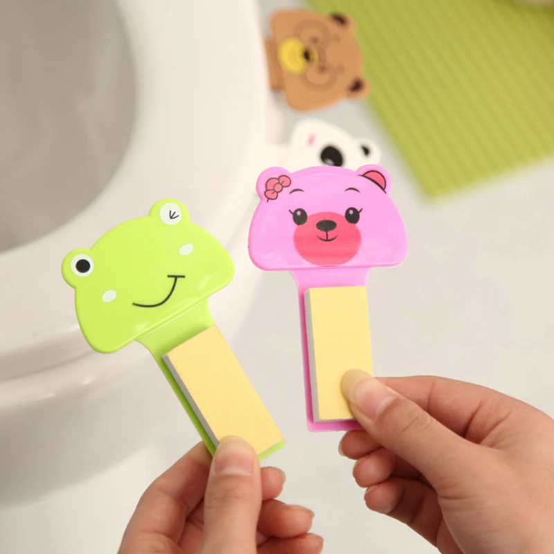 Bathroom Products 3Pcs Cute Cartoon Toilet Lifting Lid Device Seat Cover Handle Accessories Portable Bathroom Products Sets Bathroom Products 3Pcs Cute Cartoon Toilet Lifting Lid Device Seat Cover Handle Accessories Portable Bathroom Products Sets