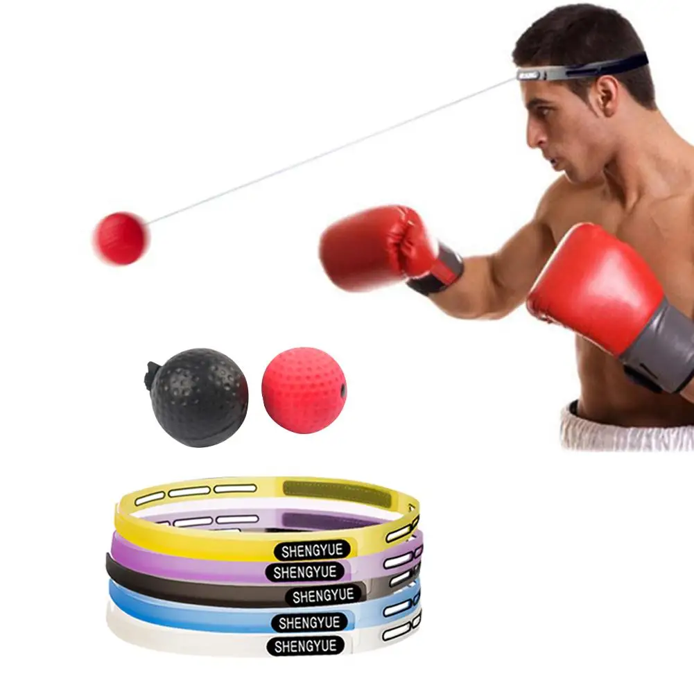 2 Difficulty Level Boxing Ball Head-mounted Speed Ball ReactionBoxing Reflex Ball For Coordination Ability Training Decompress 2 Difficulty Level Boxing Ball Head-mounted Speed Ball ReactionBoxing Reflex Ball For Coordination Ability Training Decompress