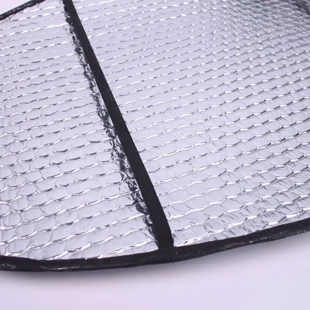 2pcs Motorcycle Sun Pad Seat Cover Waterproof Summer Sunshade Heat Insulation Cushion Anti-slip Protection Motorcycle Sunshade 3