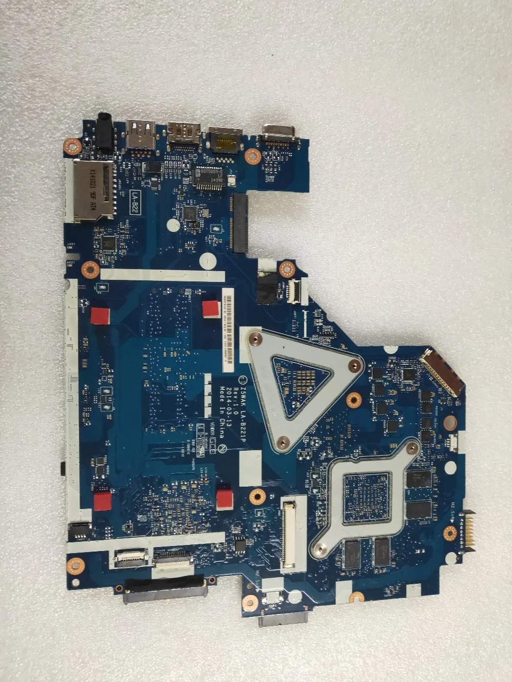 Материнская плата для ноутбука acer Aspire E5-551G NBMLE11001 Z5WAK LA-B221P с процессором полностью протестирована