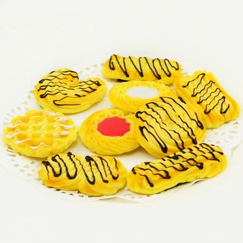 

050 Simulated biscuits cookies sandwich cream biscuits mask model cabinet table fridge