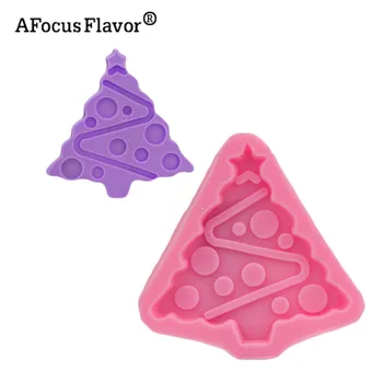 

1 Pc Diy Christmas Tree Cake Decoration Mold Sugar Candy Chocolate Mold Christmas Decoration Gift Tool Kitchen Baking Stencil