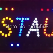 CHENXI ресторан магазин светодиодный знак Прямая графика 15 мм Крытый ультра яркий мигающий 10x47 дюймов светодиод под открытым небом