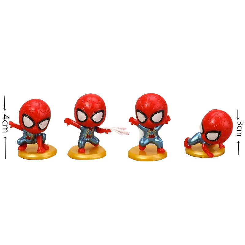 8 Pcs/set Disney Marvel Avengers Infinity War Action Figure PVC SpiderMan Figure Collectible Model Home Decoration Dolls Toy 8 Pcs/set Disney Marvel Avengers Infinity War Action Figure PVC SpiderMan Figure Collectible Model Home Decoration Dolls Toy