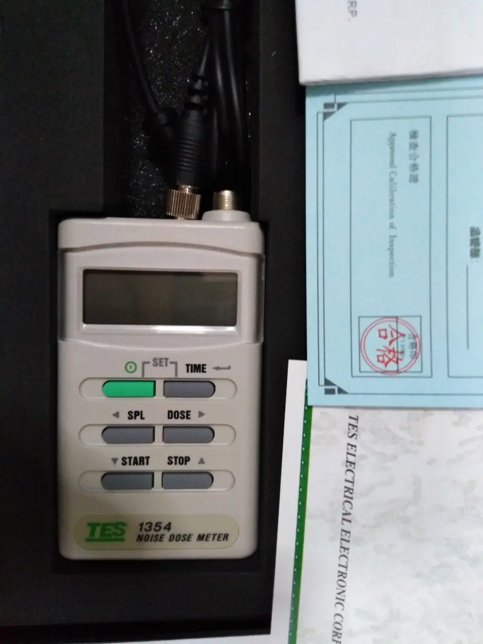 TES-1354 белый шум звуковая машина для шума дозиметр шум дозиметр время экспозиции уровень звука 70-90дб