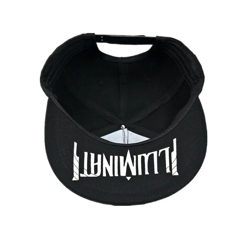 2017 Fashion Round Label Triangle Eye Illuminati Snapback Caps Women Adjustable Baseball Cap Snapbacks Hip Hop Hats