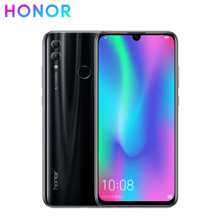 Новый honor 10 lite 4G LTE мобильный телефон 6 21 &quot6 ГБ ОЗУ 64/128 Гб ПЗУ Kirin 710 Восьмиядерный