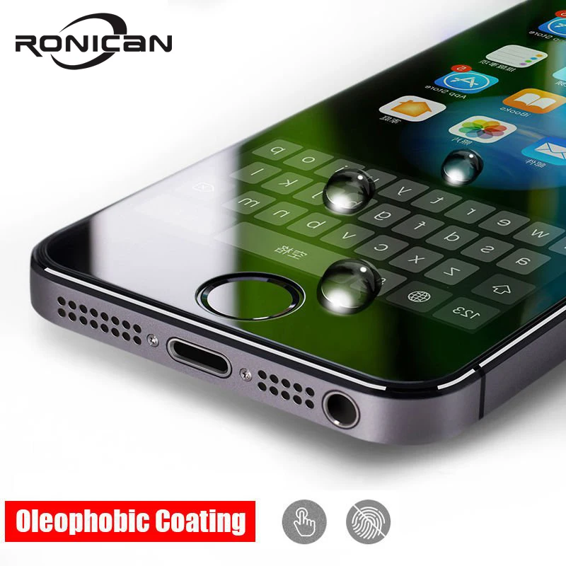 Взрывозащищенное Закаленное стекло премиум класса Защита экрана для iphone 5 7 8