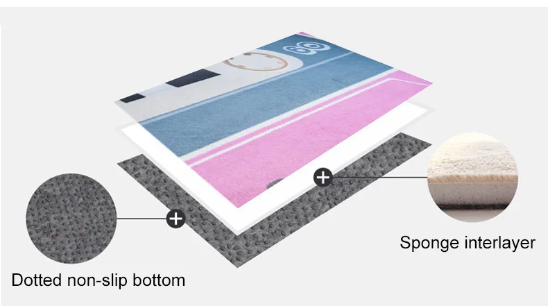 Коврики для гостиной, столовой, спальни, дома, декоративные коврики для ванной комнаты