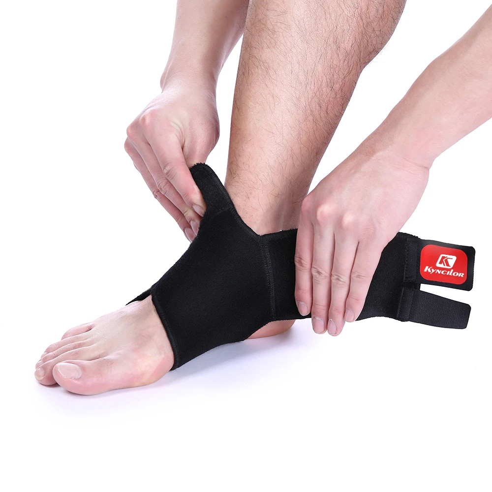Sports Ankle Joint Support Brace Stability Adjustable Bands Protection