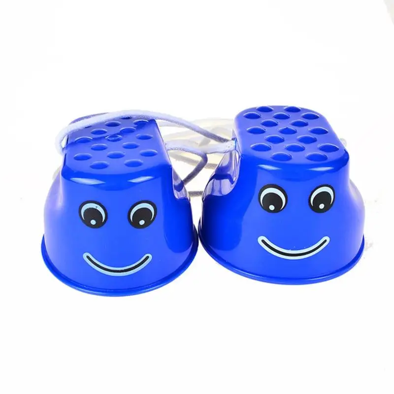  RCtown 1 Pair of Child Thickened Plastic Smile Stilts Balance Sense Training Equipment Toy for Kind - 32817793874
