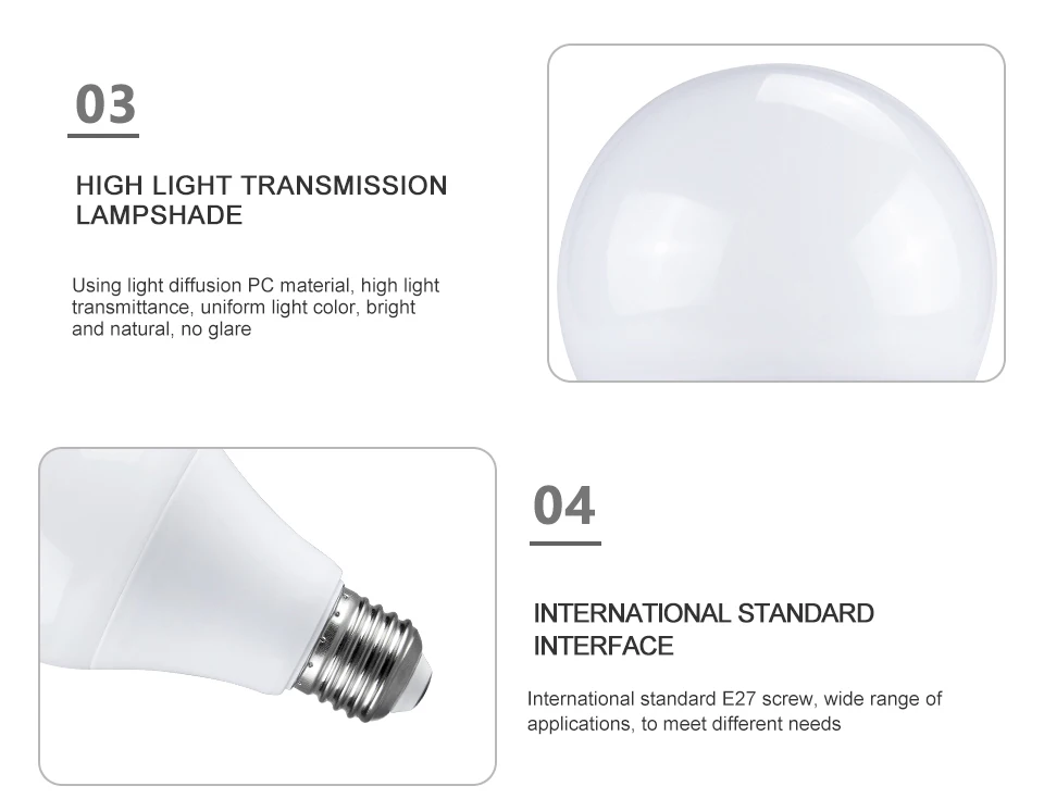 LED Radar Sensor Bulb E27 Automatic Smart Detection (12)