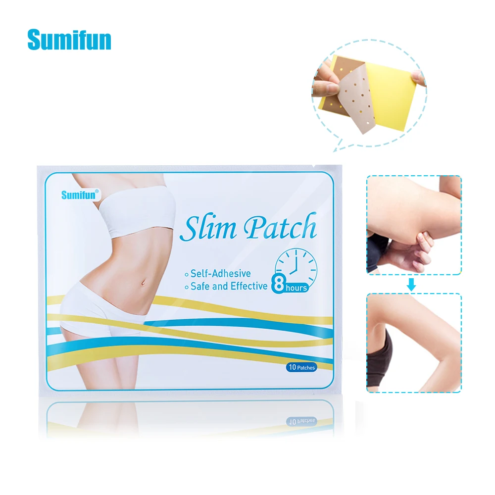 20Pcs/2Bags Sumifun Weight Loss Slimming Patches Effective Lose Weight