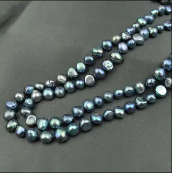 

New 1016+++ Alien freshwater pearl necklace multi-color long paragraph sweater chain all-match accessories 150cm