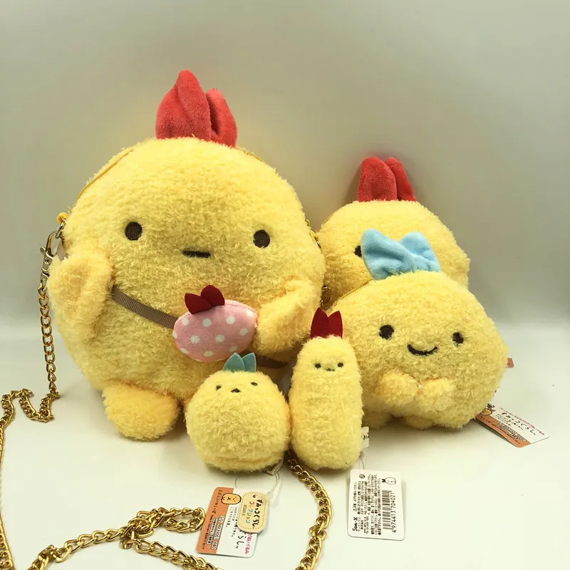 Kawaii японский мультфильм Sumikko Corner San X био плюшевый рюкзак кошелек для монет ручной