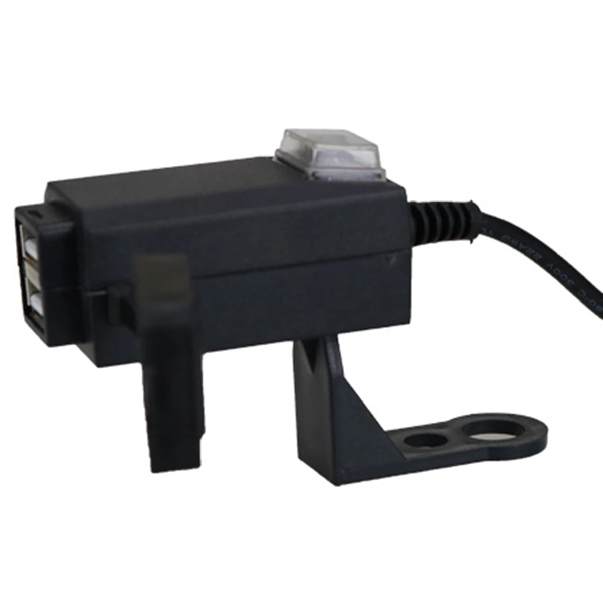 SOONHUA Dual USB QC3.0 Car Charger Rocker Switch 5V 3.1A Universal Auto Mobile Phone Chargers for Motorcycle Electric Car Boat
