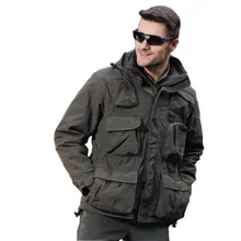 Мужское зимнее пальто три пальто и две части кашемировой одежды