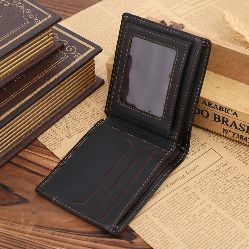 Мужские кошельки мужские от известного бренда Carteira Masculine Billeteras Porte Monnaie Monedero