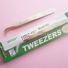 10 шт. Пинцет «VETUS» ST-15 для наращивания ресниц