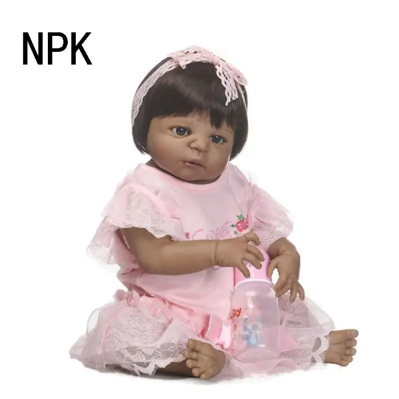

New Design 57cm Silicone Reborn Baby Dolls Boneca Reborn Realista Fashion Dolls For Princess Children Birthday Gift Baby Reborn