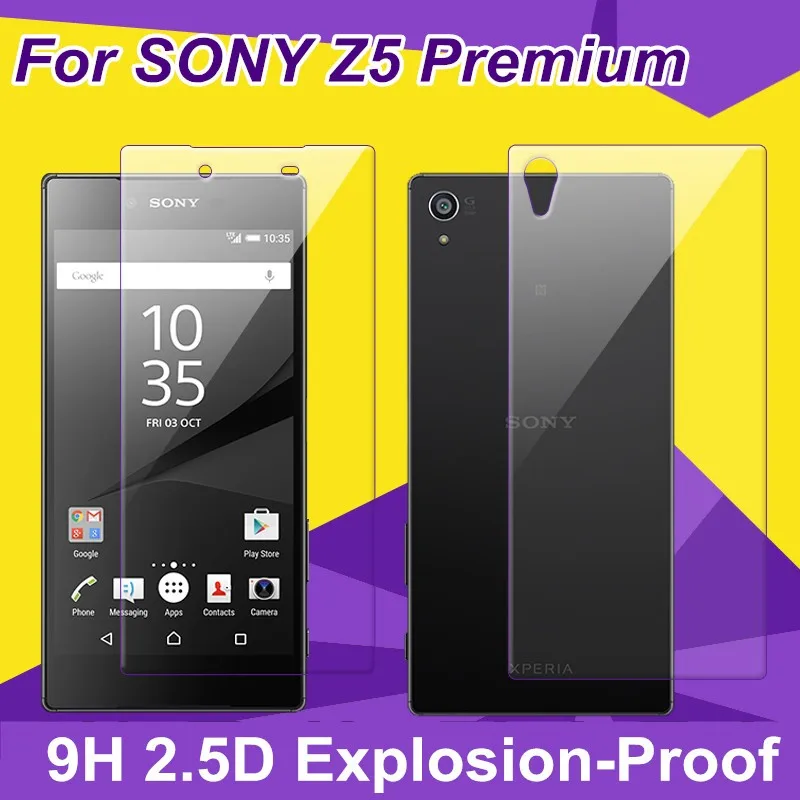 Переднее+ заднее закаленное стекло для sony Xperia Z1 Z2 Z3 Z4 Z5 Защитная пленка для экрана для Xperia Z5/Z5 Compact/Z5 Premium