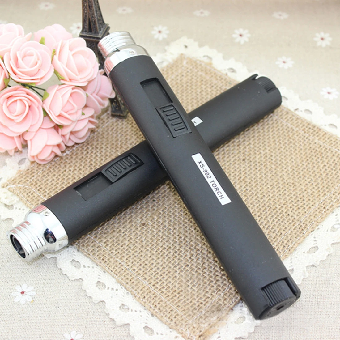

Portable Pencil Lighter JET Torch Flame Pencil Butane Gas Refillable Fuel Welding Soldering Pen Melting Frozen Lock